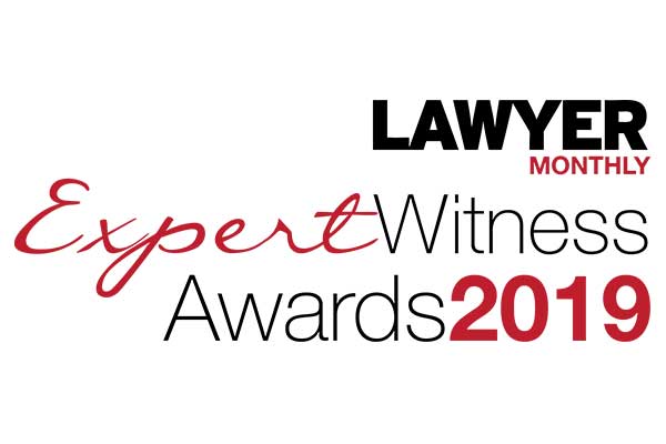 Lawyer Monthly Magazine Expert Witness Award Winner